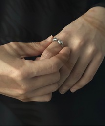 blatto（ブラット）の「【blatto 925silver】925シルバー　デザイン　リング　bla-ring-f004　U（リング）」