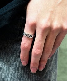 blatto（ブラット）の「【blatto 925silver】925シルバー　デザイン　リング　bla-ring-f004　U（リング）」