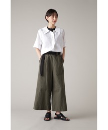 美品*マーガレットハウエル*LINEN VOILE*襟付きリネンブラウス*半袖 MARGARET HOWELL（マーガレットハウエル）の「LINEN VOILE
