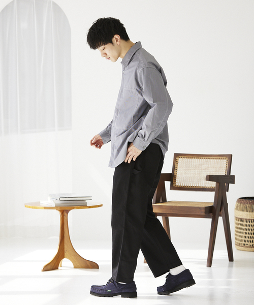 JOURNAL STANDARD relume（ジャーナルスタンダード　レリューム）の「【SPORTCLAD / スポーツクラッド】別注 デニムペインターパンツ（デニムパンツ・メンズ・ブラック/コバルトブルー/ライトブルー/アイボリー・LARGE/MEDIUM/SMALL）」の13枚目の写真