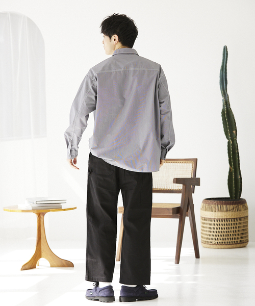 JOURNAL STANDARD relume（ジャーナルスタンダード　レリューム）の「【SPORTCLAD / スポーツクラッド】別注 デニムペインターパンツ（デニムパンツ・メンズ・ブラック/コバルトブルー/ライトブルー/アイボリー・LARGE/MEDIUM/SMALL）」の14枚目の写真