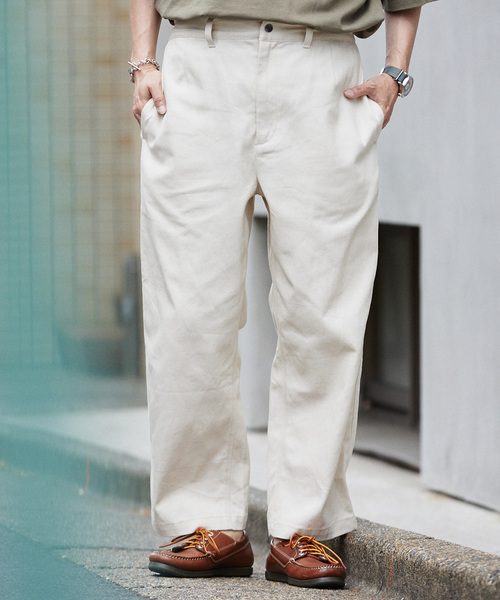 JOURNAL STANDARD relume（ジャーナルスタンダード　レリューム）の「【SPORTCLAD / スポーツクラッド】別注 デニムペインターパンツ（デニムパンツ・メンズ・ブラック/コバルトブルー/ライトブルー/アイボリー・LARGE/MEDIUM/SMALL）」の20枚目の写真