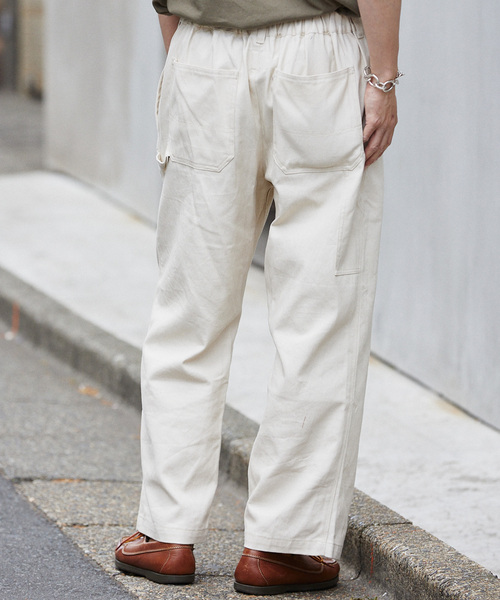 JOURNAL STANDARD relume（ジャーナルスタンダード　レリューム）の「【SPORTCLAD / スポーツクラッド】別注 デニムペインターパンツ（デニムパンツ・メンズ・ブラック/コバルトブルー/ライトブルー/アイボリー・LARGE/MEDIUM/SMALL）」の22枚目の写真