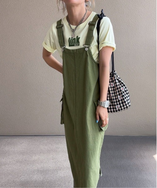 ワイズ　フリンジジャンパースカート feepur by saya（フェピュールバイサヤ）の「【XSサイズあり