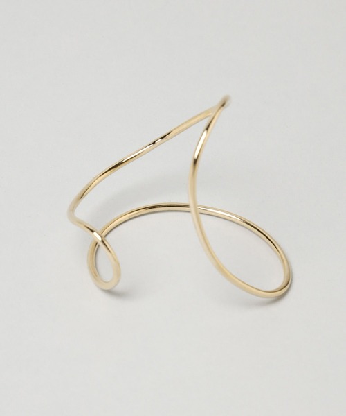 A part by(アパートバイ)の「ワイヤーカフブレスレット(ブレスレット・レディース・Silver/GOLD ・FREE)」の3枚目の写真