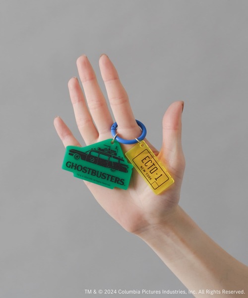 BIRTHDAY BAR（バースデイバー）の「【GHOSTBUSTERS】2連チャーム（キーホルダー・レディース・ブルー/グリーン/パープル/イエロー・0）」の2枚目の写真