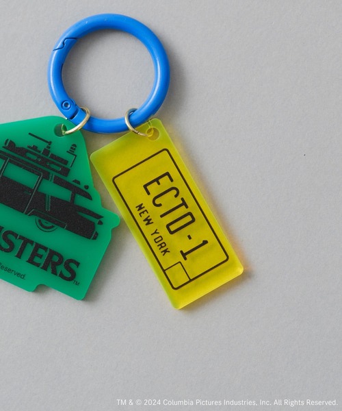 BIRTHDAY BAR（バースデイバー）の「【GHOSTBUSTERS】2連チャーム（キーホルダー・レディース・ブルー/グリーン/パープル/イエロー・0）」の5枚目の写真