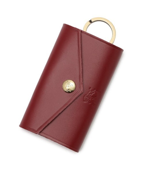 IL BISONTE(イルビゾンテ)の「IL BISONTE / ORIGINAL LEATHER / キーケース(キーケース/キーアクセサリー・レディース・レンガ/ナチュラル/グレー/レッド/グリーン/オレンジ/ライトブラウン/オリーブ/ネイビー/ブラック/ダークブラウン/ホワイト・FREE)」の10枚目の写真