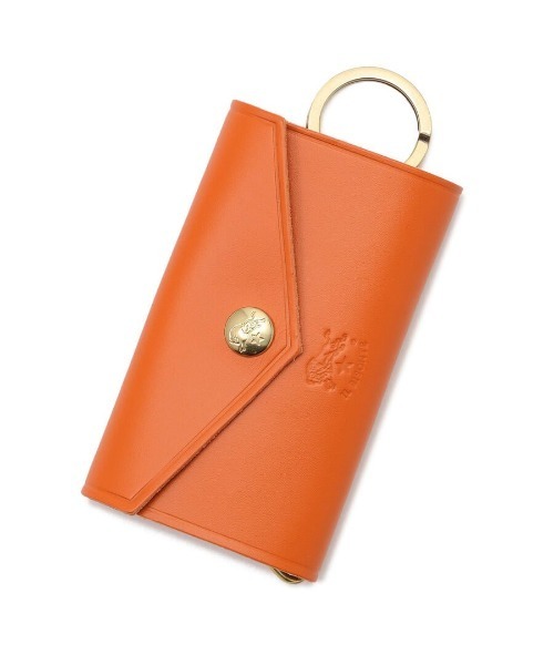 IL BISONTE(イルビゾンテ)の「IL BISONTE / ORIGINAL LEATHER / キーケース(キーケース/キーアクセサリー・レディース・レンガ/ナチュラル/グレー/レッド/グリーン/オレンジ/ライトブラウン/オリーブ/ネイビー/ブラック/ダークブラウン/ホワイト・FREE)」の12枚目の写真