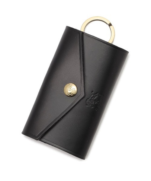 IL BISONTE(イルビゾンテ)の「IL BISONTE / ORIGINAL LEATHER / キーケース(キーケース/キーアクセサリー・レディース・レンガ/ナチュラル/グレー/レッド/グリーン/オレンジ/ライトブラウン/オリーブ/ネイビー/ブラック/ダークブラウン/ホワイト・FREE)」の3枚目の写真