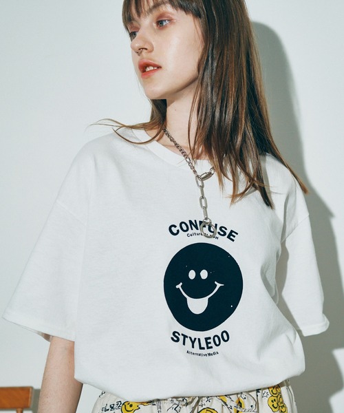 tシャツ M2261 フェイスプリントＴ レディース RNA tシャツ M2261 フェイスプリントT レディース : ZOZOTOWN