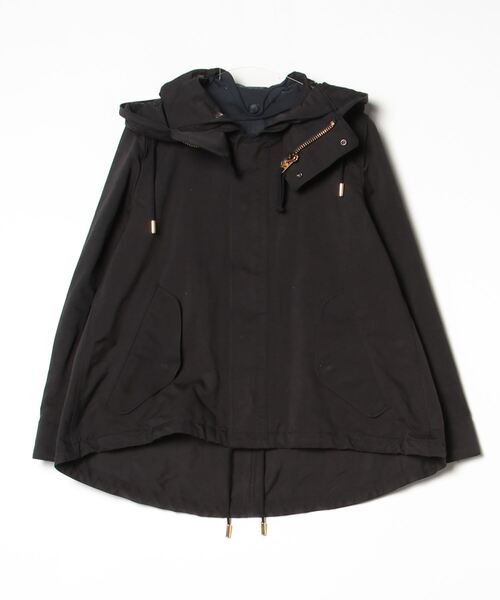 THE RERACS ブラック マウンテンパーカー THE RERACS（ザ リラクス） マウンテンパーカー 36 ブラック