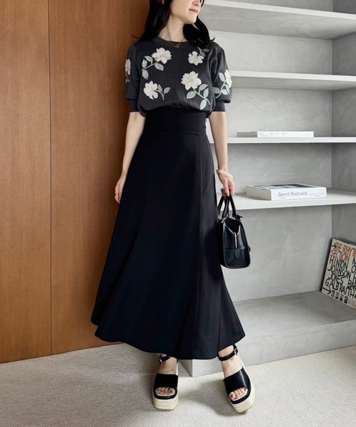 one after another NICE CLAUP(ワンアフターアナザーナイスクラップ)の「ジュート厚底サンダル(サンダル・レディース・ブラック/キャメル/ベージュ・M/S/L)」の4枚目の写真
