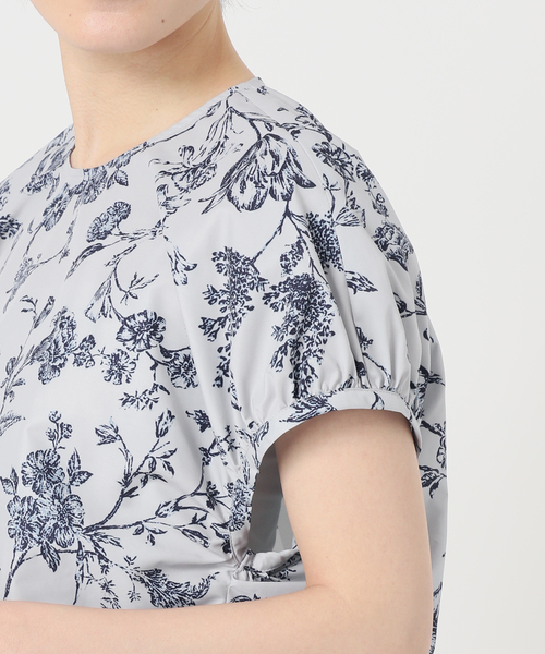 Noble（ノーブル）の「《追加》ヴィンテージフラワープリントブラウス（シャツ/ブラウス・レディース・ベージュ/ホワイト・FREE）」の14枚目の写真