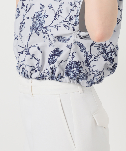 Noble（ノーブル）の「《追加》ヴィンテージフラワープリントブラウス（シャツ/ブラウス・レディース・ベージュ/ホワイト・FREE）」の15枚目の写真