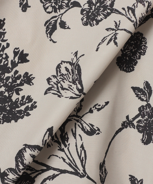 Noble（ノーブル）の「《追加》ヴィンテージフラワープリントブラウス（シャツ/ブラウス・レディース・ベージュ/ホワイト・FREE）」の20枚目の写真