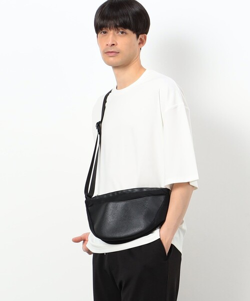 COMME CA ISM（コムサイズム）の「【オンラインストア限定】 ビッグシルエット クルーネックＴシャツ（Tシャツ/カットソー・メンズ・ホワイト/ブラック・MEDIUM/X-LARGE/LARGE）」の6枚目の写真