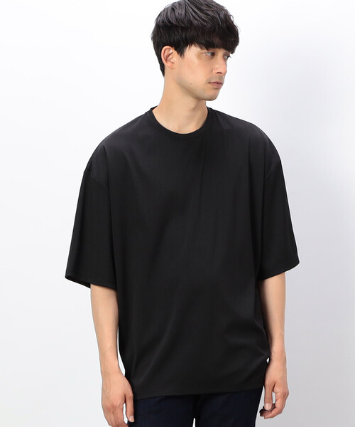 COMME CA ISM（コムサイズム）の「【オンラインストア限定】 ビッグシルエット クルーネックＴシャツ（Tシャツ/カットソー・メンズ・ホワイト/ブラック・MEDIUM/X-LARGE/LARGE）」の7枚目の写真