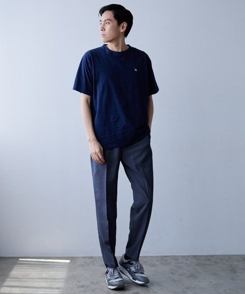 Arnold Palmer（アーノルドパーマー）の「アンブレラパターン シェア 総柄 Ｔシャツ（Tシャツ/カットソー・レディース・ホワイト系2/ホワイト系1/ネイビー系2/ネイビー系1・M/LL/L/S/XS）」の13枚目の写真