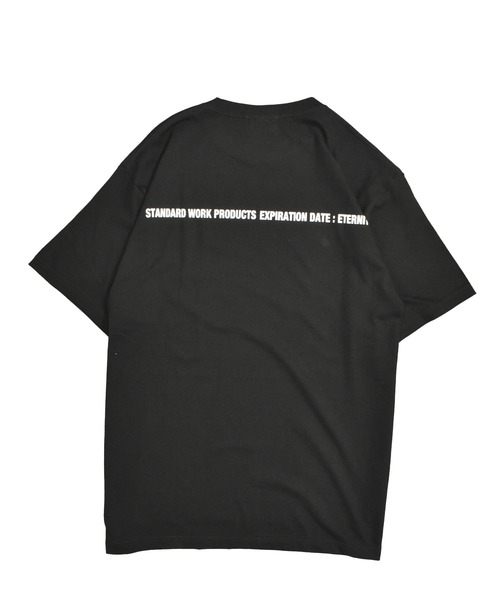 DOUBLE STEAL（ダブルスティール）の「DSワンポイント Tシャツ（Tシャツ/カットソー・メンズ・ホワイト/チャコールグレー/ブラック・MEDIUM/LARGE/X-LARGE）」の17枚目の写真