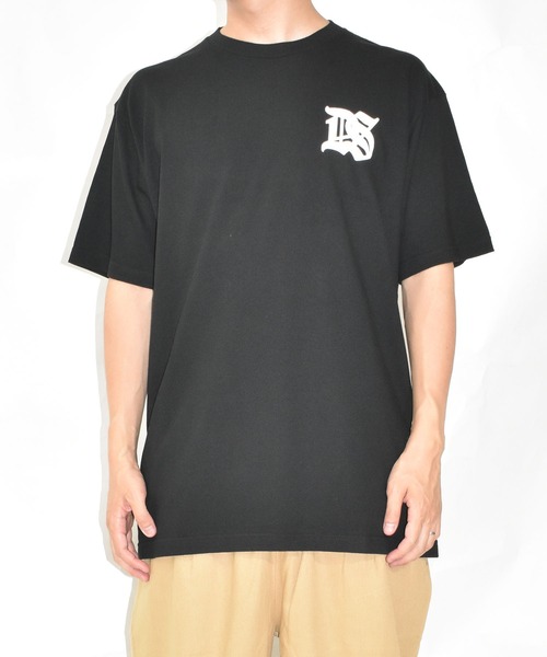 DOUBLE STEAL（ダブルスティール）の「DSワンポイント Tシャツ（Tシャツ/カットソー・メンズ・ホワイト/チャコールグレー/ブラック・MEDIUM/LARGE/X-LARGE）」の11枚目の写真