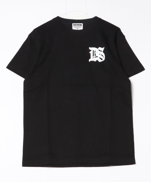 DOUBLE STEAL（ダブルスティール）の「DSワンポイント Tシャツ（Tシャツ/カットソー・メンズ・ホワイト/チャコールグレー/ブラック・MEDIUM/LARGE/X-LARGE）」の4枚目の写真
