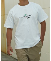 カクタスショッププリントTシャツ