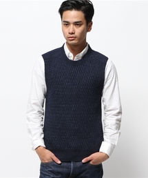 EDIFICE | M.ワッフル C/N VEST(ベスト)