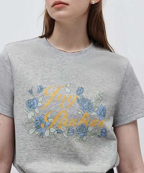 Fano Studios(ファノ ストゥディオズ)の「フラワーレタリングプリントTシャツ FX24S092【Fano Studios】(Tシャツ/カットソー・レディース・ピンク/グレー・L/M/S)」の10枚目の写真