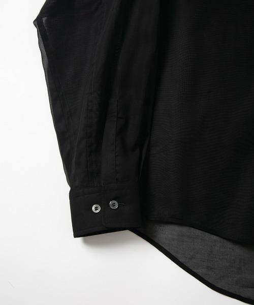 FACTOTUM（ファクトタム）の「【FACTOTUM】Organdy Round Hem Shirt（シャツ/ブラウス・メンズ・ワイン・46）」の20枚目の写真
