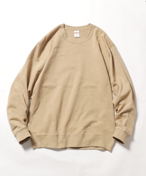 United Athle（ユナイテッドアスレ）の「【UNITED ATHLE】10.0oz クルーネックスウェット トレーナー 無地スウェット  パイル地 リブ付（スウェット・メンズ・ナチュラル/バーガンディー/ダークブラウン/ライトブルー/オリーブ/カーキ/ミックスグレー/ブラック/ライトピンク/ホワイト・M/XL/S/L）」の7枚目の写真