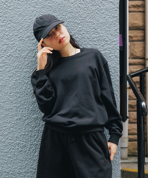 United Athle（ユナイテッドアスレ）の「【UNITED ATHLE】10.0oz クルーネックスウェット トレーナー 無地スウェット  パイル地 リブ付（スウェット・メンズ・ナチュラル/バーガンディー/ダークブラウン/ライトブルー/オリーブ/カーキ/ミックスグレー/ブラック/ライトピンク/ホワイト・M/XL/S/L）」の3枚目の写真