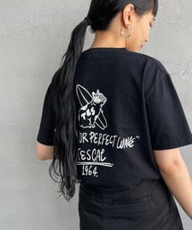 [THE ENDLESS SUMMER/エンドレスサマー] 別注 手書き風ロゴ BUHIバックプリントTシャツ