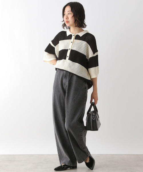 LEPSIM（レプシィム）の「メタリックバックストラップミュール　132003（その他シューズ・レディース・ブラック/シルバー・MEDIUM/LARGE）」の7枚目の写真