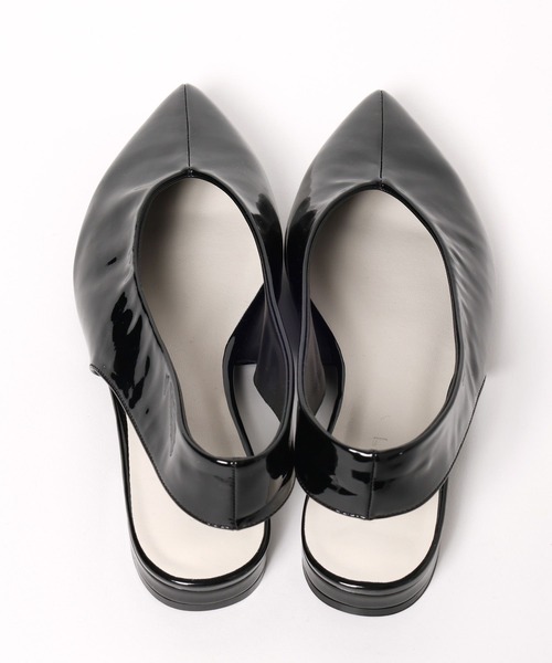 LEPSIM（レプシィム）の「メタリックバックストラップミュール　132003（その他シューズ・レディース・ブラック/シルバー・MEDIUM/LARGE）」の16枚目の写真