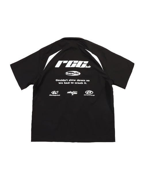 SAKAZEN（サカゼン）の「【ワンサイズ展開】 サッカーゲームプリント オーバーサイズ 半袖 ブロークコア SB-8635（シャツ/ブラウス・メンズ・ブラック/ホワイト・LL）」の18枚目の写真