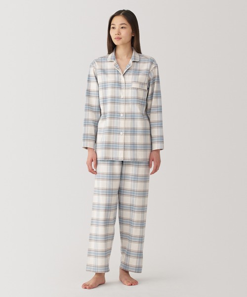 無印良品（ムジルシリョウヒン）の「婦人 脇に縫い目のない フランネル