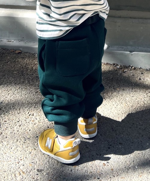 MAKE YOUR DAY（メイクユアデイ）の「裏シャギージョガーパンツ■80～140cm（スウェットパンツ・キッズ・ネイビー/グリーン/チャコールグレー/ブラック・80/90/100/110/120/130/140）」の20枚目の写真