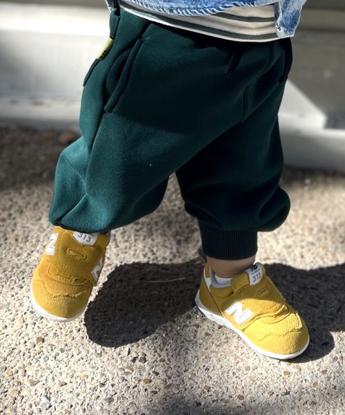 MAKE YOUR DAY（メイクユアデイ）の「裏シャギージョガーパンツ■80～140cm（スウェットパンツ・キッズ・ネイビー/グリーン/チャコールグレー/ブラック・80/90/100/110/120/130/140）」の19枚目の写真