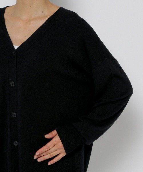 Elura（エルーラ）の「ひやっとタッチニットカーディガン/133604（カーディガン/ボレロ・レディース・ブルー/ブラック/ライトベージュ・FREE）」の10枚目の写真