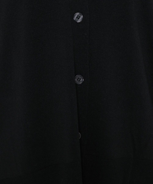 Elura（エルーラ）の「ひやっとタッチニットカーディガン/133604（カーディガン/ボレロ・レディース・ブルー/ブラック/ライトベージュ・FREE）」の7枚目の写真