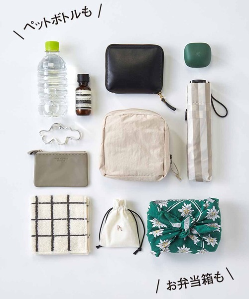 IEDIT（イディット）の「Ｙ’ＳＡＣＣＳ　ｖｏｕｓ　ｅｔ×ＩＥＤＩＴ　ふかふかパデッドキルティングのミニトート〈グリーン〉（トートバッグ・レディース・グリーン・ONE SIZE）」の4枚目の写真