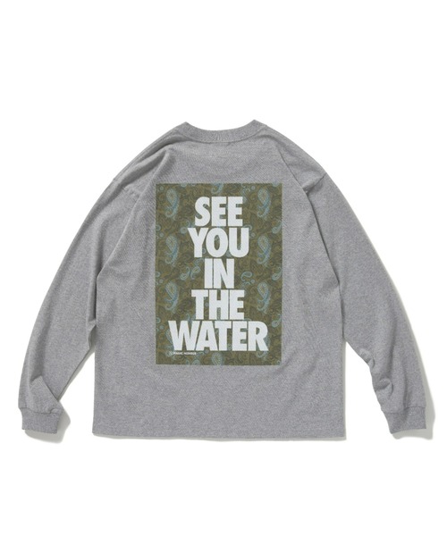 MAGIC NUMBER（マジック ナンバー）の「【MAGIC NUMBER】DARK PAISLEY SEE YOU IN THE WATER L/S T-SHIRT / ダークペイズリー シーユーインザウォーター ロングスリーブティーシャツ（Tシャツ/カットソー・メンズ・ホワイト系1/ホワイト系2/グレー系1/グレー系2・MEDIUM/LARGE/X-LARGE）」の3枚目の写真