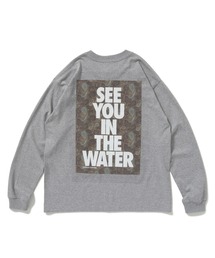 MAGIC NUMBER（マジック ナンバー）の「【MAGIC NUMBER】DARK PAISLEY SEE YOU IN THE WATER L/S T-SHIRT / ダークペイズリー シーユーインザウォーター ロングスリーブティーシャツ（Tシャツ/カットソー）」