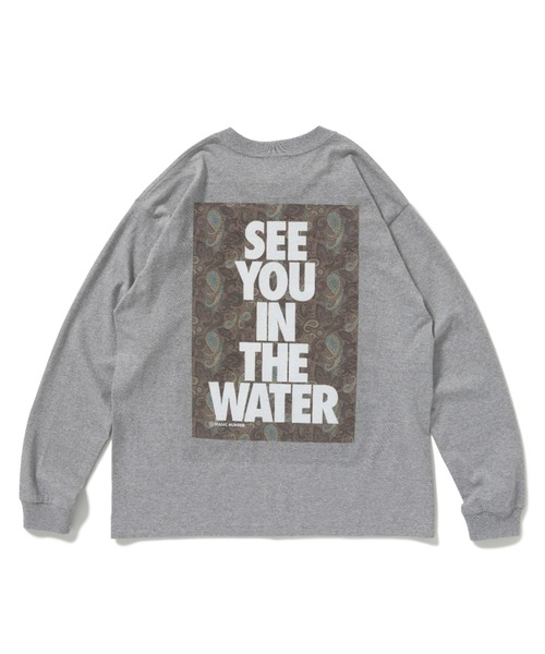 MAGIC NUMBER（マジック ナンバー）の「【MAGIC NUMBER】DARK PAISLEY SEE YOU IN THE WATER L/S T-SHIRT / ダークペイズリー シーユーインザウォーター ロングスリーブティーシャツ（Tシャツ/カットソー・メンズ・ホワイト系1/ホワイト系2/グレー系1/グレー系2・MEDIUM/LARGE/X-LARGE）」の4枚目の写真