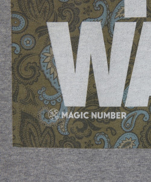 MAGIC NUMBER（マジック ナンバー）の「【MAGIC NUMBER】DARK PAISLEY SEE YOU IN THE WATER L/S T-SHIRT / ダークペイズリー シーユーインザウォーター ロングスリーブティーシャツ（Tシャツ/カットソー・メンズ・ホワイト系1/ホワイト系2/グレー系1/グレー系2・MEDIUM/LARGE/X-LARGE）」の7枚目の写真