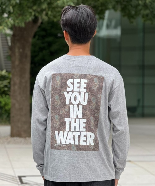MAGIC NUMBER（マジック ナンバー）の「【MAGIC NUMBER】DARK PAISLEY SEE YOU IN THE WATER L/S T-SHIRT / ダークペイズリー シーユーインザウォーター ロングスリーブティーシャツ（Tシャツ/カットソー・メンズ・ホワイト系1/ホワイト系2/グレー系1/グレー系2・MEDIUM/LARGE/X-LARGE）」の16枚目の写真