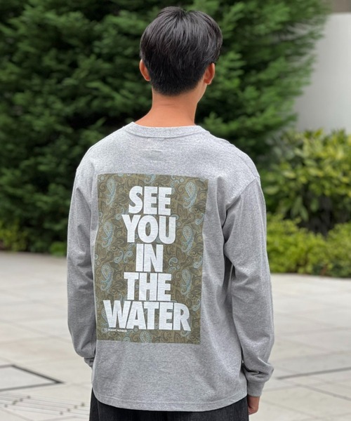 MAGIC NUMBER（マジック ナンバー）の「【MAGIC NUMBER】DARK PAISLEY SEE YOU IN THE WATER L/S T-SHIRT / ダークペイズリー シーユーインザウォーター ロングスリーブティーシャツ（Tシャツ/カットソー・メンズ・ホワイト系1/ホワイト系2/グレー系1/グレー系2・MEDIUM/LARGE/X-LARGE）」の15枚目の写真