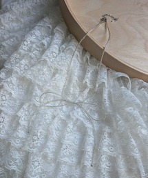 RUBY AND YOU（ルビーアンドユー）の「［select］ビーズリボンネックレス（ネックレス・レディース）」