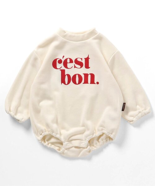 apres les cours（アプレレクール）の「【WEB限定】バラエティボディースーツ（ロンパース・キッズ・アイボリー/レッド/グリーン/キナリ・80/70）」の14枚目の写真